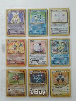 Collection complète carte Pokémon Set de base