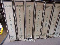 Collection complète de 10 livres de Georges Duhamel Éditions originales