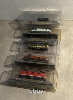 Collection complète de 22 maquettes de wagons de train Del Prado Collection