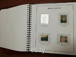 Collection complète de 260 timbres, tableaux musée imaginaire, de 1961 à 2012