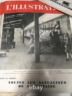 Collection complète de 27revues l'illustration 1943 à 1944
