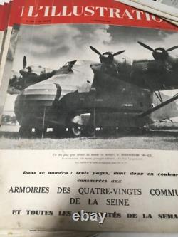 Collection complète de 27revues l'illustration 1943 à 1944