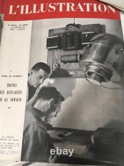 Collection complète de 27revues l'illustration 1943 à 1944