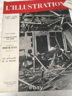 Collection complète de 27revues l'illustration 1943 à 1944