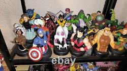 Collection complète de 72 bustes de Marvel
