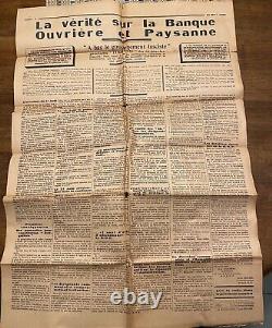 Collection compléte de Ça Ira, organe du Parti Ouvrier-Paysan. 1930-31