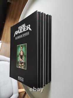 Collection complète de Livres Dossiers Secrets LARA CROFT TOMB RAIDER