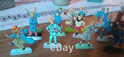 Collection complète des 28 figurines Tintin