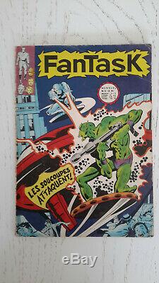 Collection complète des Fantask 1 a 7 année 1969 (avant Strange)