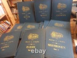 Collection complète des oeuvres spéciales pour piano à deux mains 10 volumes