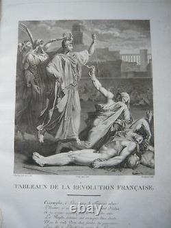 Collection complète des tableaux de la Révolution Française-EO1798-80 gravures