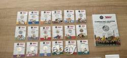 Collection complète pièces en argent asterix 2022