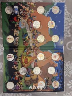 Collection complète pièces en argent asterix 2022
