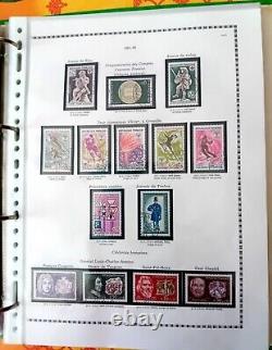 Collection complète timbres France OBLITERES de 1960 à 1989 inclus