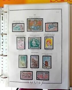 Collection complète timbres France OBLITERES de 1960 à 1989 inclus