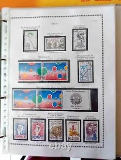 Collection complète timbres France OBLITERES de 1960 à 1989 inclus