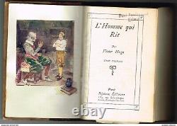 Collection de 8 livres anciens des oeuvres complètes de Victor Hugo Editions Nel