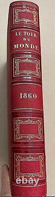 Collection de la revue le Tour du Monde d'Édouard Charton 1860-1894, complète