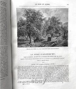 Collection de la revue le Tour du Monde d'Édouard Charton 1860-1894, complète