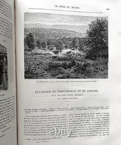 Collection de la revue le Tour du Monde d'Édouard Charton 1860-1894, complète