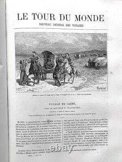 Collection de la revue le Tour du Monde d'Édouard Charton 1860-1894, complète