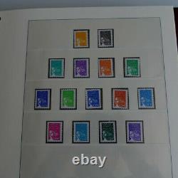 Collection de timbres de France neufs 2002-2004 complet dans album Lindner, SUP