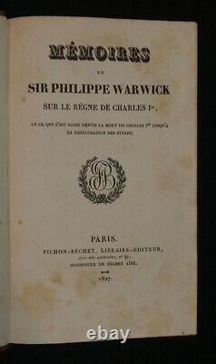 Collection des mémoires relatifs à la Révolution d'Angleterre complet en 25
