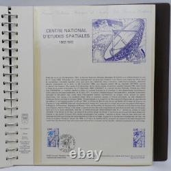 Collection documents premier jour de timbres de France 1982-1983 complet