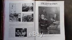 Collection en Complète en 10 Volumes l'Illustration de 1914 à 1919