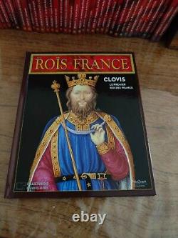 Collection livre et dvd Les rois de France 40 volumes collection complète H1