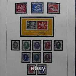 Collection timbres Allemagne de l'Est 1949-1990 complète en 3 albums
