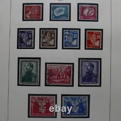 Collection timbres Allemagne de l'Est 1949-1990 complète en 3 albums