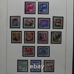Collection timbres Allemagne de l'Est 1949-1990 complète en 3 albums