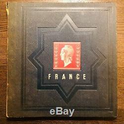 Collection timbres de France 1900 à 1945 dt PEXIP, orphelins, caisses complet TB