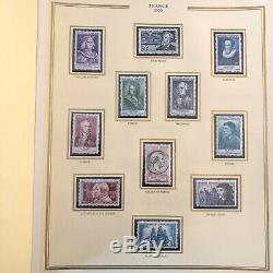Collection timbres de France 1940 à 1991 complet Neufs dans reliure Présidence