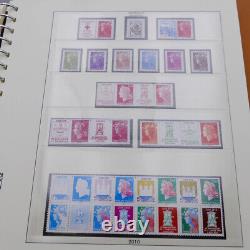Collection timbres de France 2010 neufs complet en album Lindner