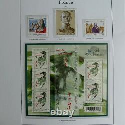 Collection timbres de France 2014-2016 neufs complet en album Yvert, SUP