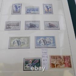 Collection timbres de T. A. A. F. 1948-2003 complet neuf en 2 albums