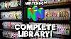 Complete N64 Collection Every Game Released In The Us