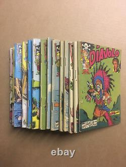 DIAVOLO Collection complète des 14 numéros parus 1957-58 TBE
