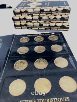 DISNEYLAND-Monnaie de Paris-Collection complète-250 pièces différentes classées