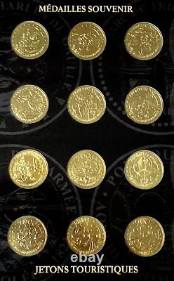 DISNEYLAND-Monnaie de Paris-Collection complète-250 pièces différentes classées