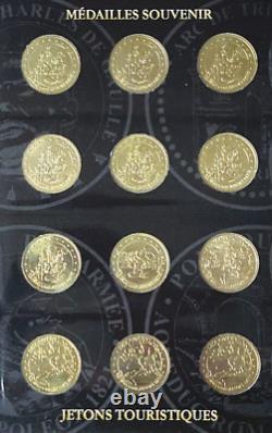 DISNEYLAND-Monnaie de Paris-Collection complète-250 pièces différentes classées