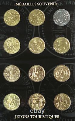 DISNEYLAND-Monnaie de Paris-Collection complète-250 pièces différentes classées