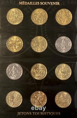 DISNEYLAND-Monnaie de Paris-Collection complète-250 pièces différentes classées