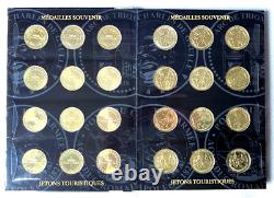 DISNEYLAND-Monnaie de Paris-Collection complète-250 pièces différentes classées