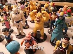 DRAGONBALL GT Collection complète de 61 Figurines et fascicules Atlas