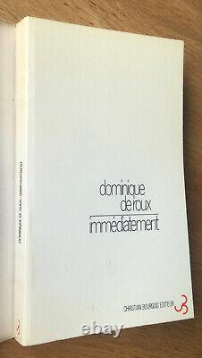 D. De Roux Immédiatement Rare Eo Bien Complète Des Pages Coupées Be 1972