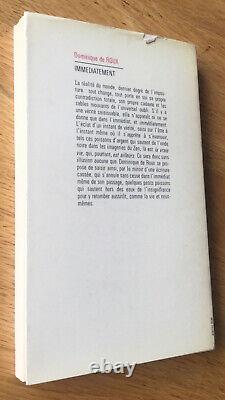 D. De Roux Immédiatement Rare Eo Bien Complète Des Pages Coupées Be 1972