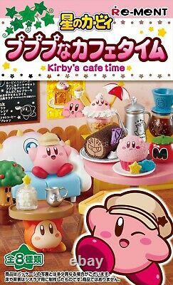 De Kirby Café Temps Re-Ment Miniature Ensemble Complet Boîte 8 Packs Japon Neuf
